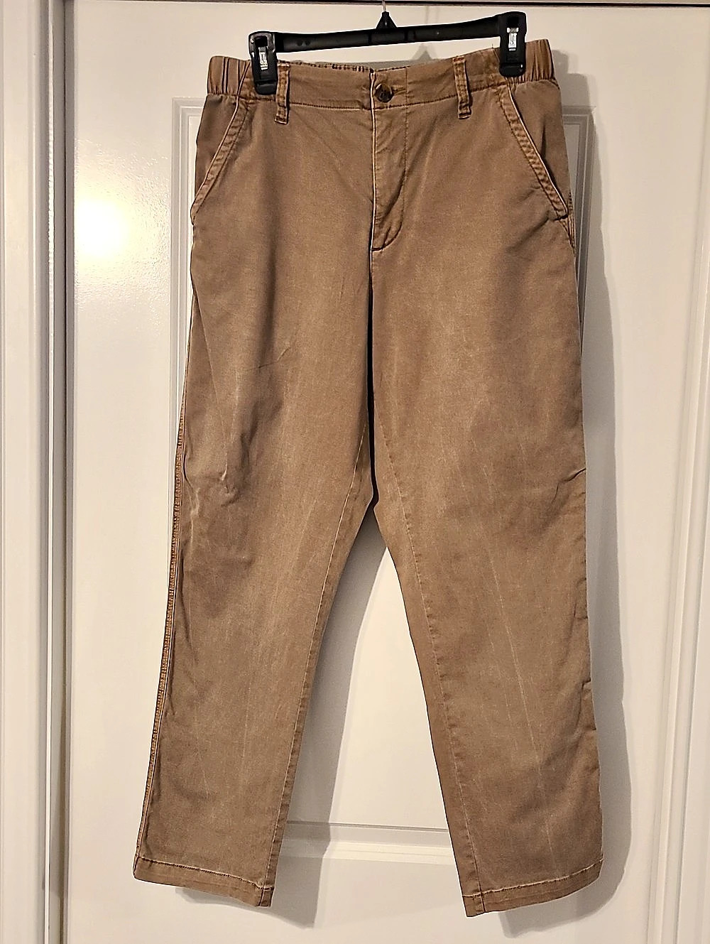 Old Navy OG Chino Pants in Stone Washed Brown, Medium ,Womens